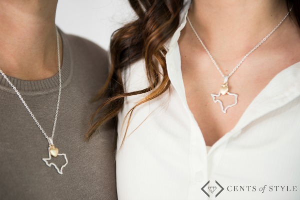 Cents of Style: 2 State Necklaces for $19.99