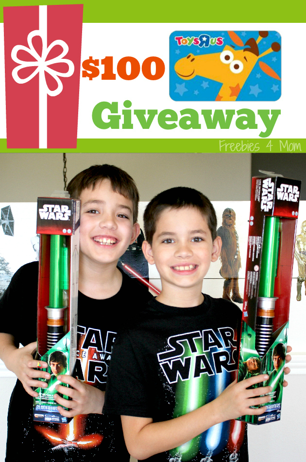 $100 Toys"R"Us & Duracell Batteries Giveaway ~ Star Wars BladeBuilders Light Sabers