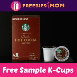 Free Sample Starbucks Hot Cocoa K-Cups