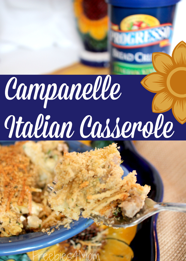 Campanelle Italian Casserole recipe