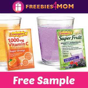 Free Sample Emergen-C Vitamin Supplement Drink Mix