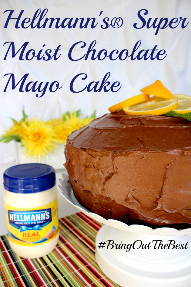 Hellmann's® Super Moist Chocolate Mayo Cake Recipe