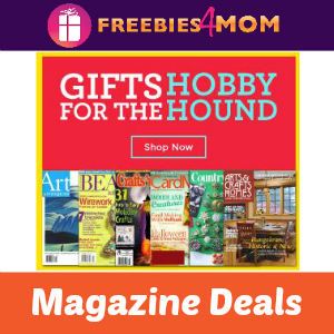 Magazine Gifts For The Hobby Hounds