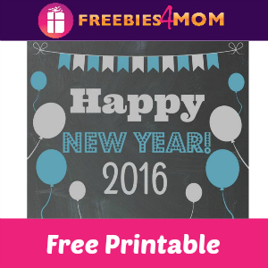 Free New Year's Eve Printable