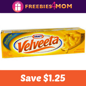 Coupon: Save $1.25 off one Velveeta 2 lb.