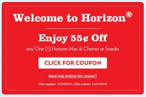*Expired* Horizon Freebies and Coupons - Freebies 4 Mom