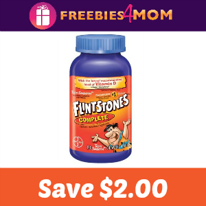 Coupon: $2.00 off one Flintstones Multivitamin