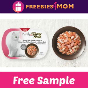 Free Sample Purina Purely Fancy Feast Cat Food