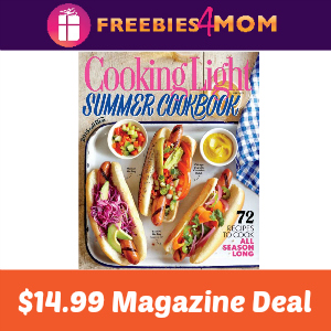 Magazine Deal: Cooking Light $14.99
