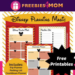 Free Printable Disney Planning Kit
