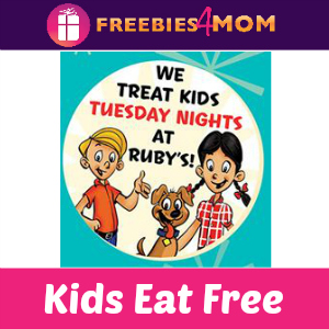 Kids Eat Free at Ruby's Diner (Tuesdays 4-close)