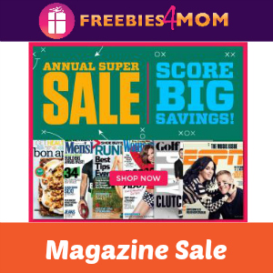 Magazine Annual Super Sale