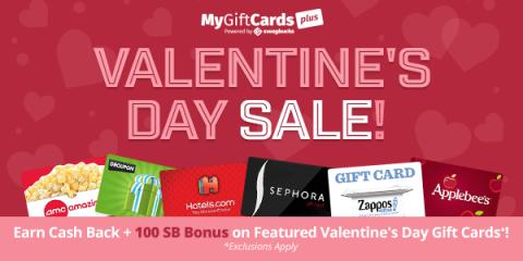 Cash Back from Swagbucks for Valentine's Day
