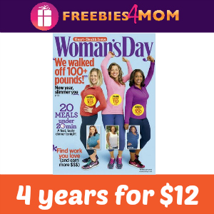 Magazine Deal: Woman's Day 4 years for $12
