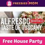 *Closed* Free House Party: Bertolli Alfresco - Freebies 4 Mom