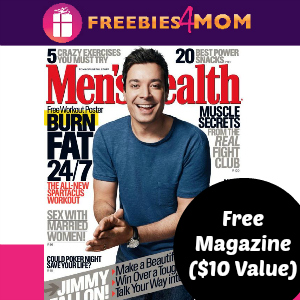 Free Men's Health Magazine ($10 Value)