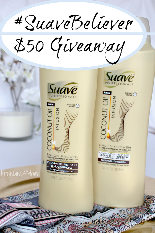 $50 Visa Giveaway ~ Become a #SuaveBeliever