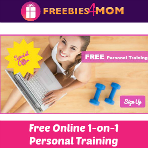 Free 1-on-1 Online Personal Training ($59 Value)