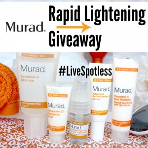 Sweeps Murad Rapid Lightening Giveaway