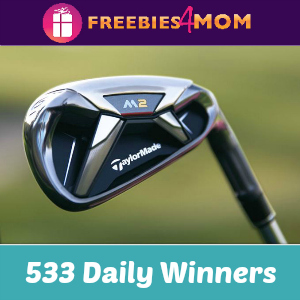 Sweeps TaylorMade Golf Win an M2 Iron