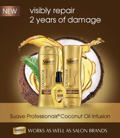 Suave Professionals Coconut Oil Infusion available at Walmart