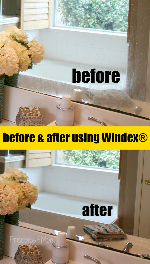 Spring Cleaning my Master Bathroom with Windex® Brand from Walmart