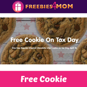 Free Tax Day Cookie at Great American Cookies