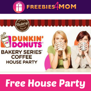 Dunkin' Donuts Bakery Series Coffee House Party