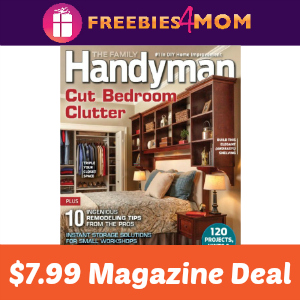 Magazine Deal: Family Handyman $7.99