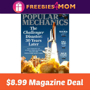Magazine Deal: Popular Mechanics $8.99