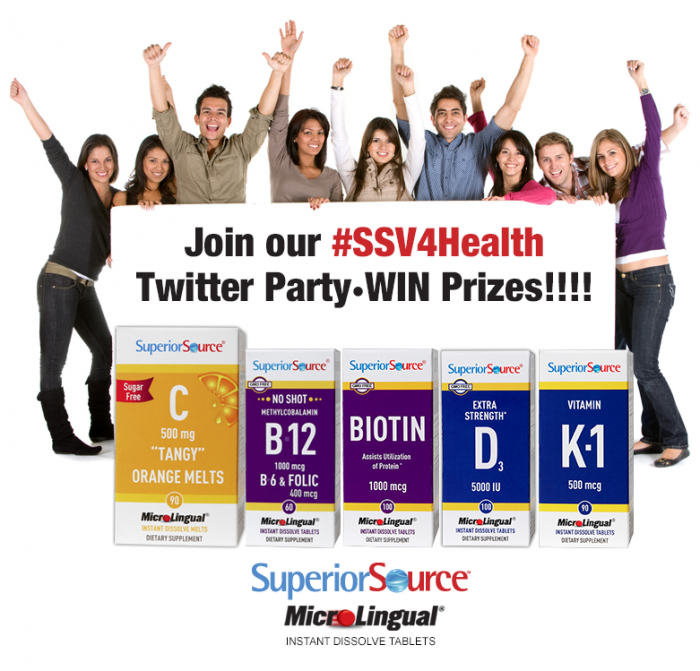 $875 in Prizes at #SSV4Health Twitter Party 4/26 8pm CT