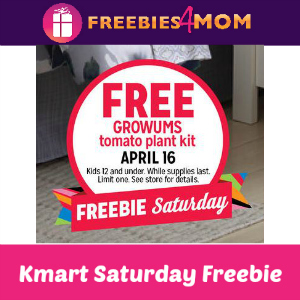 Free Kids Tomato Plant Kit at Kmart 4/16