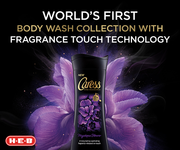 Caress Body Wash with Fragrance Touch Technology at H-E-B