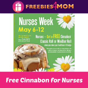 Free Cinnabon for Nurses Week