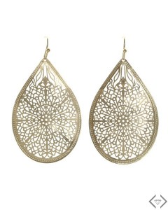 *Expired* $7.95 Filigree Teardrop Earrings - Freebies 4 Mom