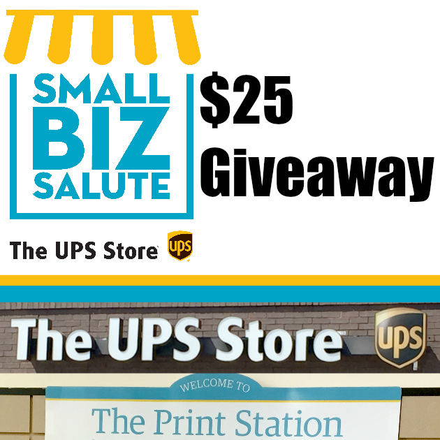 $25 The UPS Store Giveaway Winner