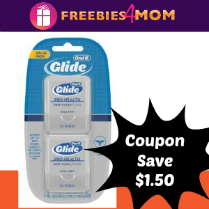 Coupon: $1.50 off Glide Floss Twin Pack