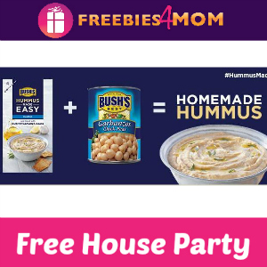Free House Party: Bush's Hummus Made Easy