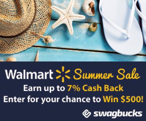 $1,000 in Prizes when you shop at Walmart