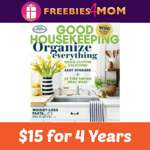 4 Years of Good Housekeeping for $15