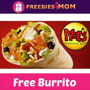 Free Burrito at Moe's Southwest Grill
