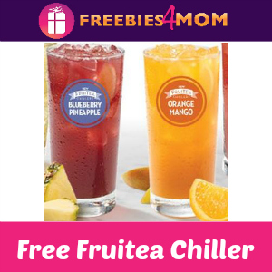 Free Fruitea Chiller at Wendy's June 10