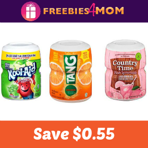 $0.55 off one Country Time, Kool-Aid or Tang