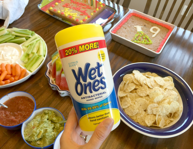 Summer Fun & Clean with Wet Ones® and finger foods