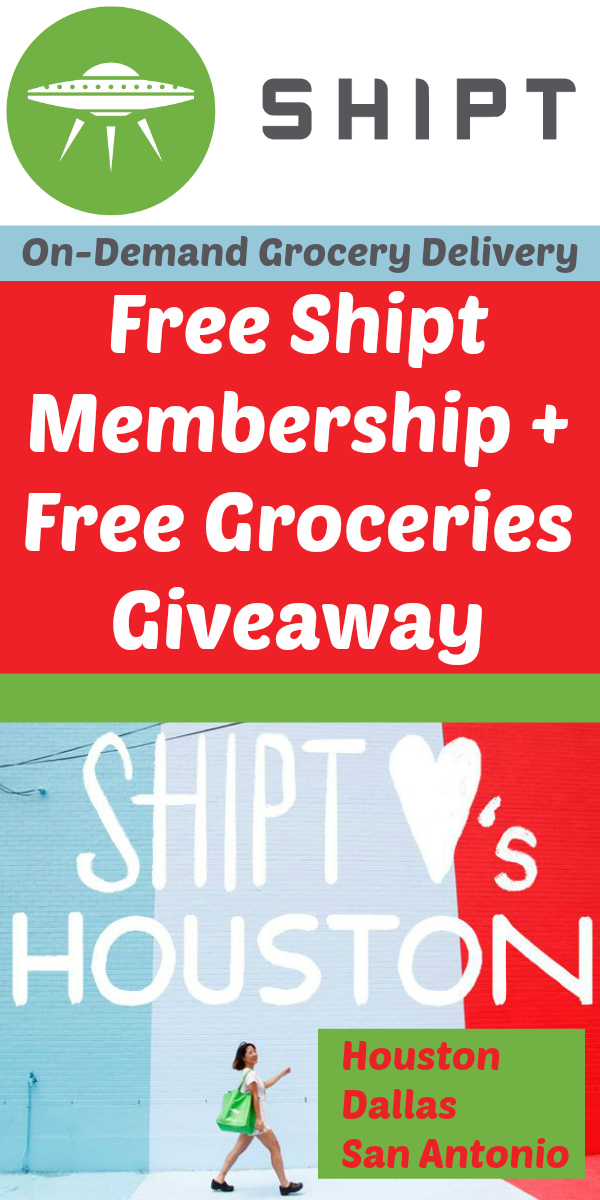 Free Shipt Membership + Free Groceries Giveaway *Texas Only*