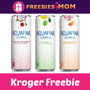Free Aquafina Sparkling Water at Kroger