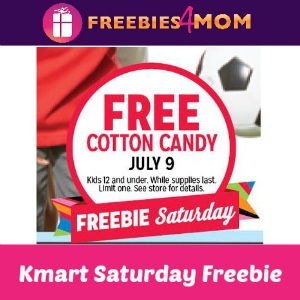 Free Cotton Candy at Kmart July 9