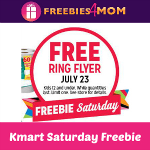 Free Ring Flyer at Kmart July 23