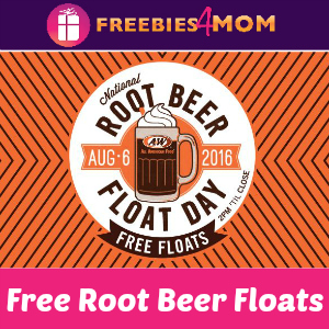 Free Root Beer Float at A&W Aug. 6