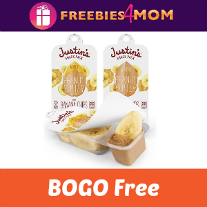 BOGO Free Justin's Peanut Butter Snack Packs